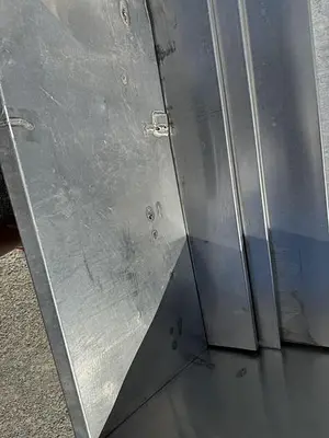 USED MAGNUSON ENGINEERING SHUFFLO FEEDER AND SLICER 54" WIDE