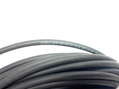 USED PHOENIX CONTACT SINGLE ENDED CORDSET M12 4-POS.