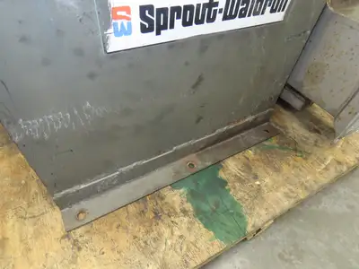Sprout Centrifugal Blower Fan 33" Wheel 10" In 8x5" Out Stainless Food Grade