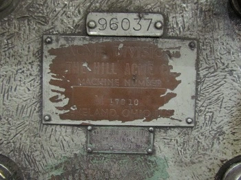 Used 1942 _UNKNOWN_ _UNKNOWN_ Upsetters New Jersey US | National Machinery Exchange #1500561