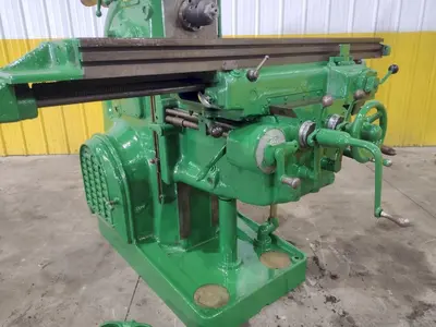 #2 KEARNEY & TRECKER MODEL #5HP-2CH PLAIN HORIZONTAL MILL: STOCK #22775