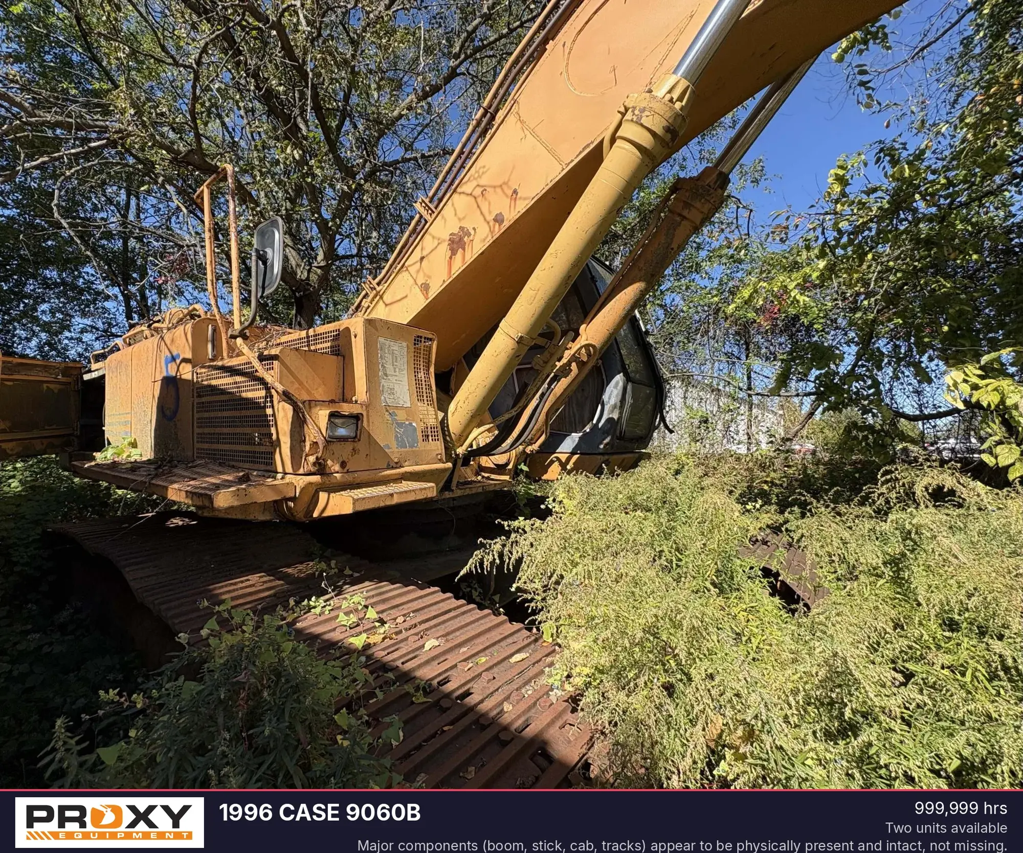 Used 1996 CASE 9060B Excavators New Jersey US | Proxy Equipment #1380065
