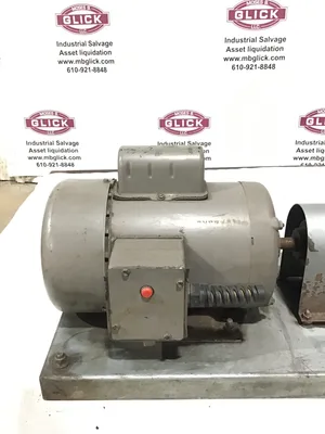 Gast 2065-V3C Motor-Driven Industrial Vacuum Pump 1″IN In & Out 1HP 1.15SF 6-12A