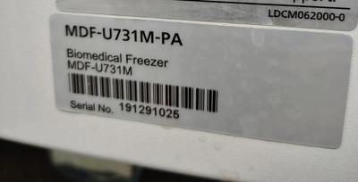 Used _UNKNOWN_ _UNKNOWN_ Lab Freezers California US | Biotech Equipment Sales #1464426
