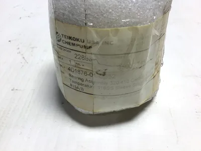 Teikoku 4D1876-01-C552 Chemical Canned Pump Graphite Bearing 316 SS Sleeve Spiral (Lot of 2)