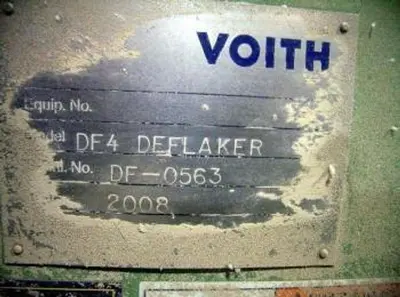 Voith DF4 Deflakers