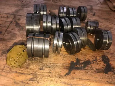 3045-700 WIRE / TUBE KNURLING, DECORATING, PATTERNING TURK’S HEAD MACHINE-TOOLING