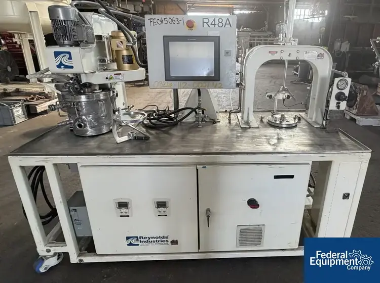 Used Reynolds 2 Gal Reynolds Dual Shaft Vacuum Mixer System, Model 2/1 HP Lab Elect DSM Dispersers / Emulsifiers Ohio US | Federal Equipment Company #1438734