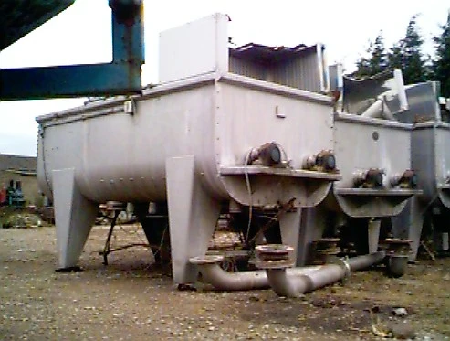 1,500 L Bead Twin Ribbon S/S Mixer