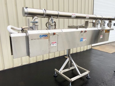 PDC Dual Zone Heat Shrink Steam Tunnel with Conveyor