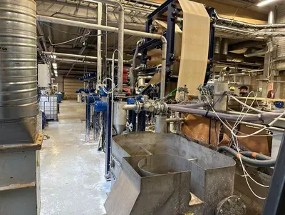USED PILOT LAB PAPER MACHINE
