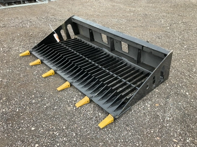 Used WOLVERINE TDB-11-72W ROCK BUCKET SKID STEER ATTACHMENT Rock Buckets Michigan US | Miedema Asset Management Group #1768741