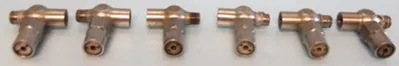 QTY. 6. MGM #10 358 #1800 #214A/SS VITON STAINLESS...