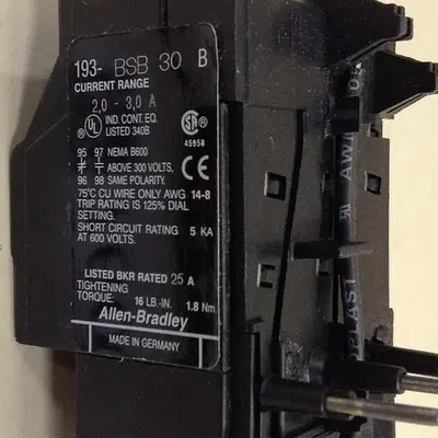NEW ALLEN BRADLEY 193-BSB30 SER B