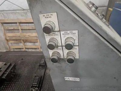 50,000 Lbs Used Serapid Die table 144 x 72