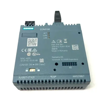 USED SIEMENS SENTRON COM100 BREAKER DATA SERVER MODULE