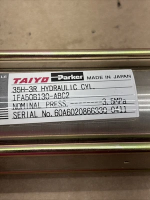 New | in-Stock TAIYO/Parker 35H-3R /1FA50B130-ABC2 Cylinders Indiana US | J&J Industrial Supply #1261953