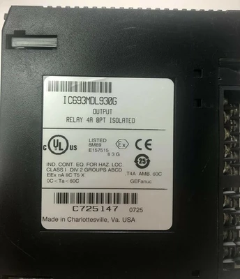 USED GE FANUC IC693MDL930G