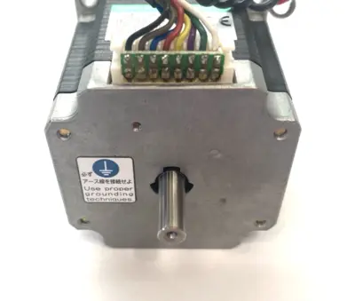 Used Sanyo Denki Step-Syn Stepping Motor 1.8º Step IP40 2A 12-200V D.C. Motors Michigan US | Maverick Industrial Sales #1420759