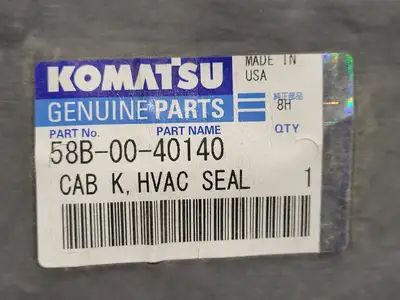 NEW KOMATSU 58B-00-40140