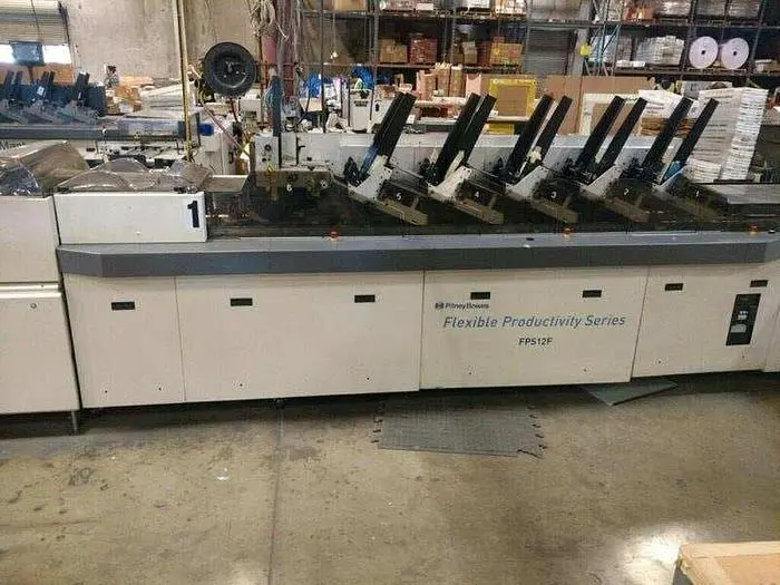 Used 2012 PITNEY BOWES PITNEY BOWES FPS FLOWMASTER INSERTER Mail Folding & Inserting Machines Texas US | Lonestar Mailing Solutions #1494556