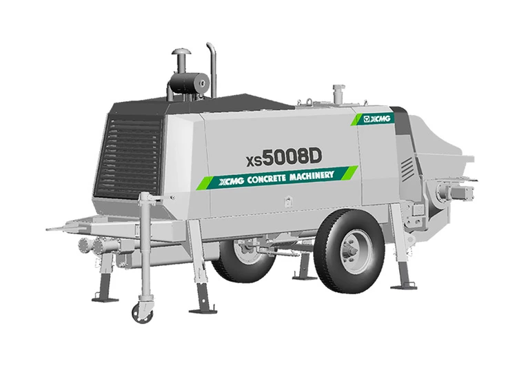 XCMG GLOBAL XS5008D Trailer-Mounted Concrete Line Pump | Iron Listing