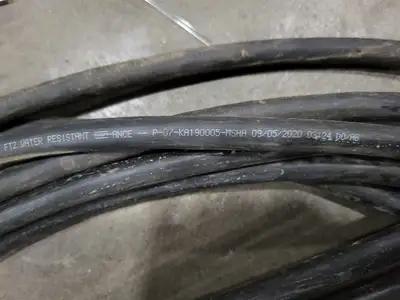 SOOW Power Cord 14 AWG 3 Conductor 600V w/ Receptacle 15A 125V