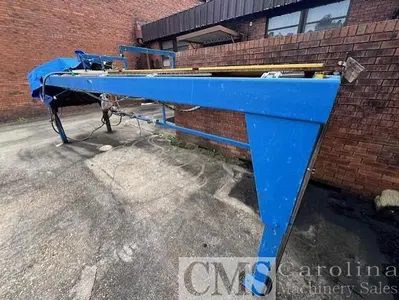 USED NEWMAN K-20 TRIM SAW WITH INFEED DECK