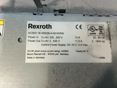 Used BOSCH REXROTH R911298374 Servo Drives Ohio US | HGR 24 #1452377