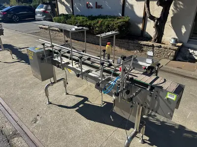 Conveyor, Belt, 6" X 6.5’, Stainless Steel, Plastic Belt, Air Reject, #5991590