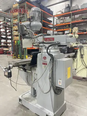 Used ACER ACER EVS-3VKH VERTICAL KNEE MILL, 10" X 50" TABLE Vertical Mills Michigan US | Vander Ziel Machinery Sales #1281275