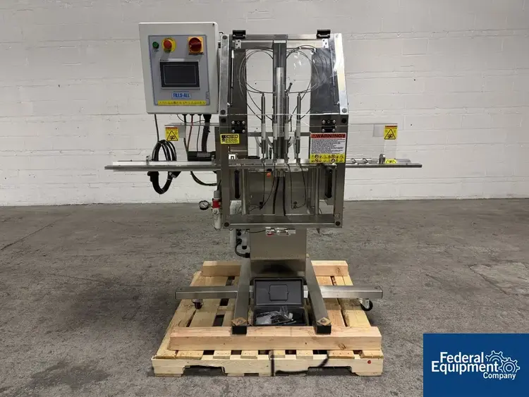 Used Kaps All KAPS-ALL Volumetric Piston Filling Machine Liquid Fillers Ohio US | Federal Equipment Company #1494830