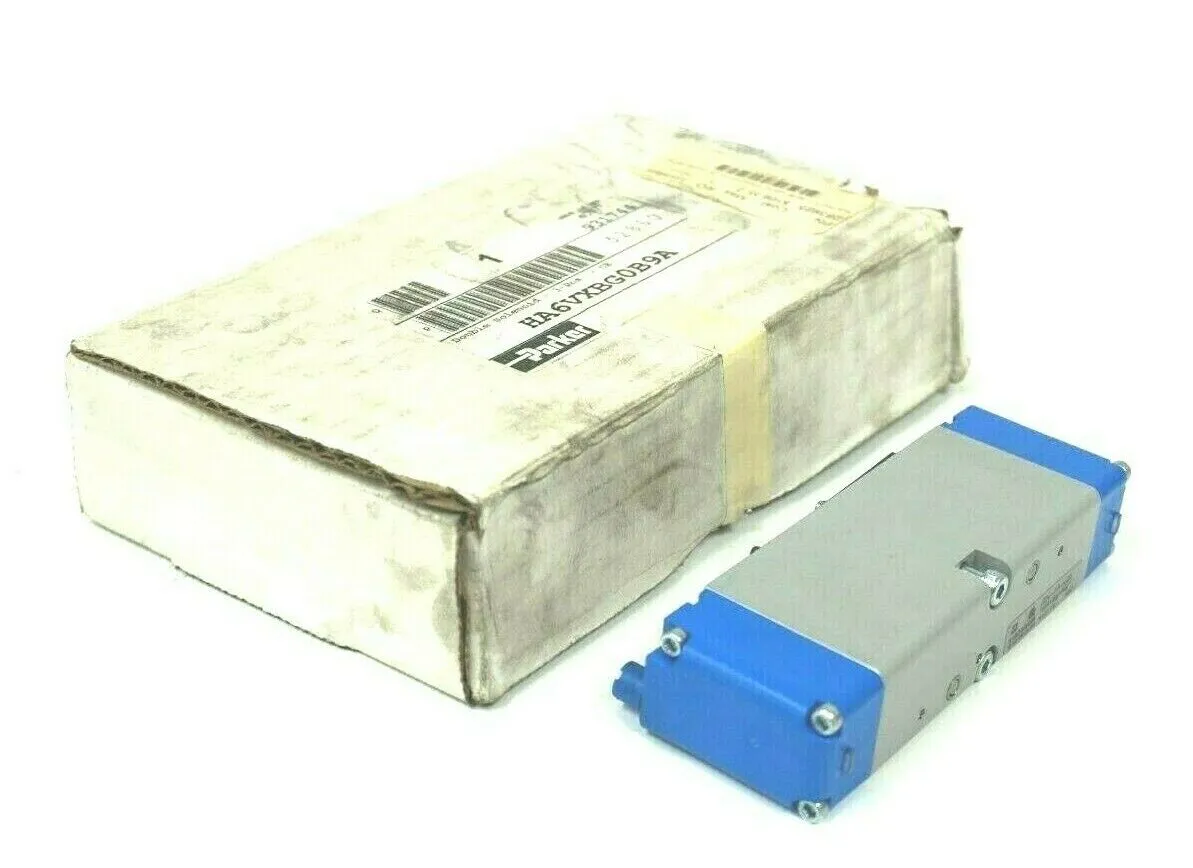 NEW PARKER HA6VXBG0B9A DOUBLE SOLENOID VALVE