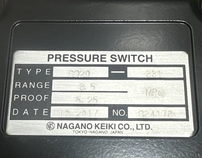 NEW Nagano Keiki CQ20-331