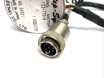 Used Sayo Denki Step-Syn Stepping Motor 1.8° Step 5.1VDC 1.0A Motors (misc) Michigan US | Maverick Industrial Sales #1395675