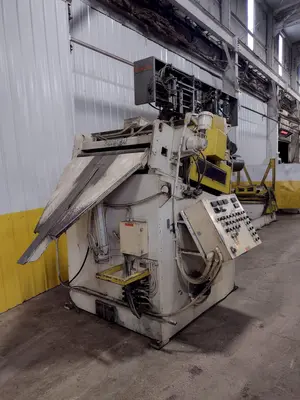 15,000 LB X 36" X 1/4" PERFECTO COIL REEL, CAR & STRAIGHTENER: STOCK #18400