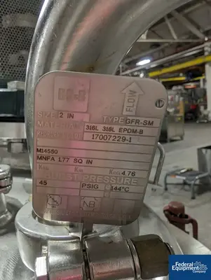 USED Mueller 150 Liter Mueller Reactor, 316L, 45/75#