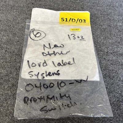 New | in-Stock Lord Label 040010W Proximity Sensors California US | Davliegogo LLC #1707413
