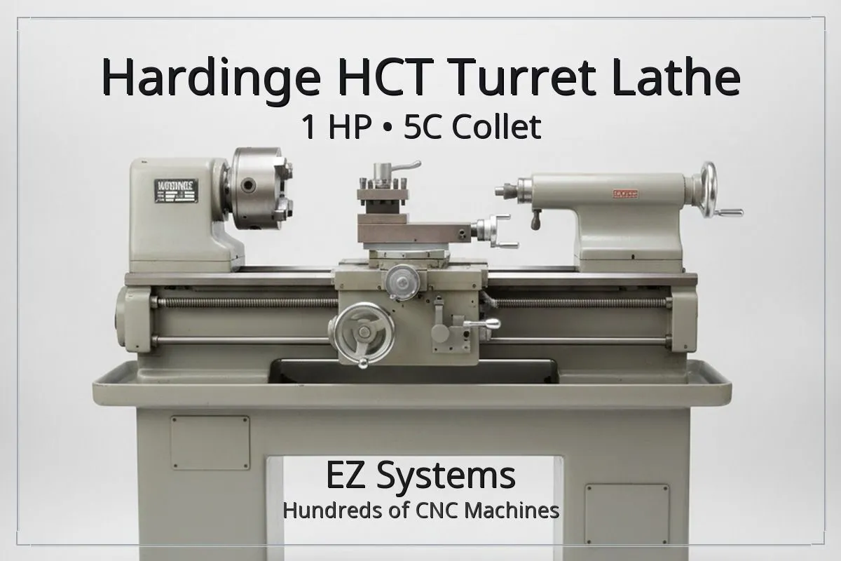Used HARDINGE HCT Precision Lathes California US | [EZ] EZ Systems #1291590
