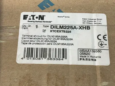 New | in-Stock EATON DILM225AXHB Motor Control Parts Ohio US | HGR 24 #1357454