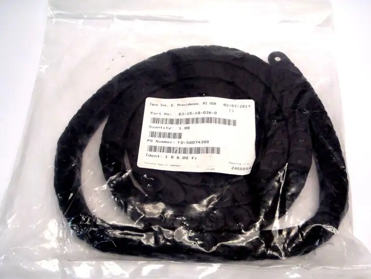 Used IGUS 6FT CABLE CHAIN E2 MICRO SERIES E2.15 14.4MM Cable & Wire | Maverick Industrial Sales #1110349