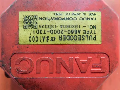 7kW Fanuc A06B-0253-B100 αiF 30/4000 Servo Motor Damaged Connector Threads Used