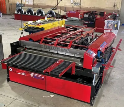 ACS Fabri-Flange HVAC Flanging System TDF Rollformer | THREE RIVERS MACHINERY (19)