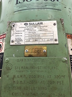 USED Sullair PF-620