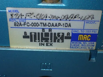 Used MAC VALVES 82AFC000TMDAAP1DA Pumps Ohio US | HGR 24 #902721