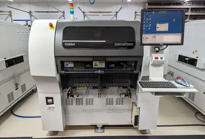 Used UNIVERSAL INSTRUMENTS 4988C Flexible SMT Pick & Place Mounter Michigan US | 4Tech USA #1404238