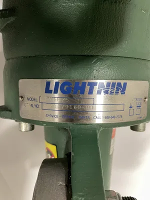 Lightnin EV6P75 3/4″ Electric Portable Tank Mixer Agitator 3/4HP 300-350RPM 3PH