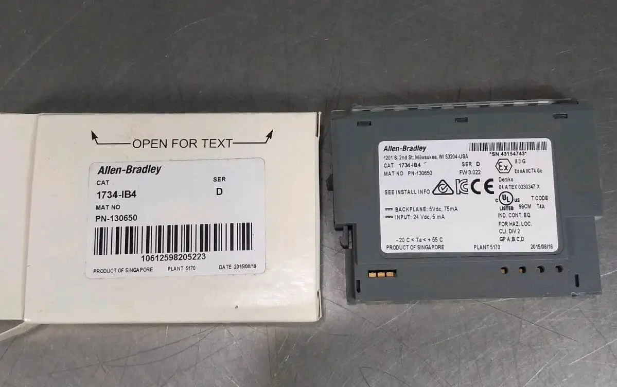 Allen-Bradley 1734-IB4 / D Output Module Loc4E41