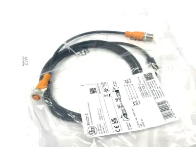 New | in-Stock ifm Connection Cable M12 M to F 2m Length VDOGH040MSS0002H04STGH040MS Cable & Wire Michigan US | Maverick Industrial Sales #1391364