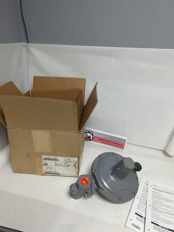New | in-Stock FISHER CONTROLS Y600A-133 Pump & Valve Parts | Surplus Asset Holdings #1218085